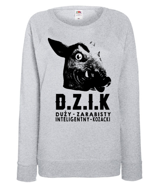 Czas pokazac znaczenie slowa dzik bluza z nadrukiem smieszne kobieta jipi pl 1604 118