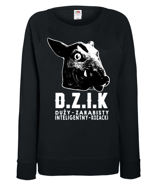 Czas pokazac znaczenie slowa dzik bluza z nadrukiem smieszne kobieta jipi pl 1605 115