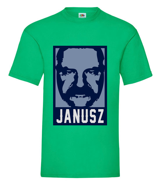 Wizerunek znanego janusza koszulka z nadrukiem smieszne mezczyzna jipi pl 1608 186