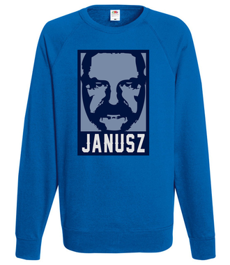 Wizerunek znanego Janusza - Bluza z nadrukiem - Śmieszne - Męska