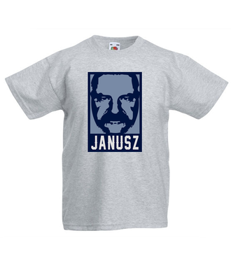 Wizerunek znanego Janusza - Koszulka z nadrukiem - Śmieszne - Dziecięca