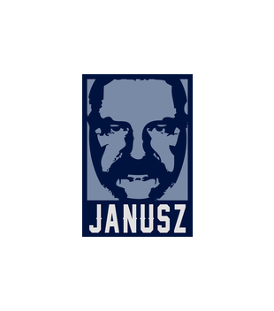 Wizerunek znanego Janusza - Bluza z nadrukiem - Śmieszne - Męska
