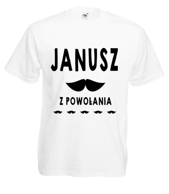 Janusz z powolania koszulka z nadrukiem smieszne mezczyzna jipi pl 1609 2