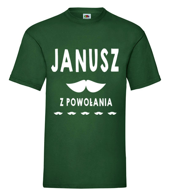 Janusz z powolania koszulka z nadrukiem smieszne mezczyzna jipi pl 1610 188