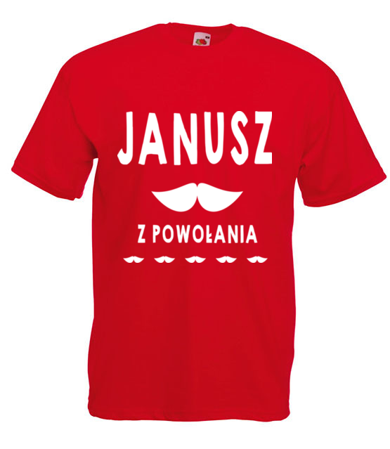 Janusz z powolania koszulka z nadrukiem smieszne mezczyzna jipi pl 1610 4