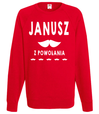 Janusz z powołania - Bluza z nadrukiem - Śmieszne - Męska
