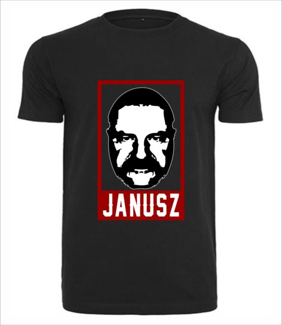 Wasaty janusz patriotyczny koszulka z nadrukiem smieszne mezczyzna jipi pl 1612 1