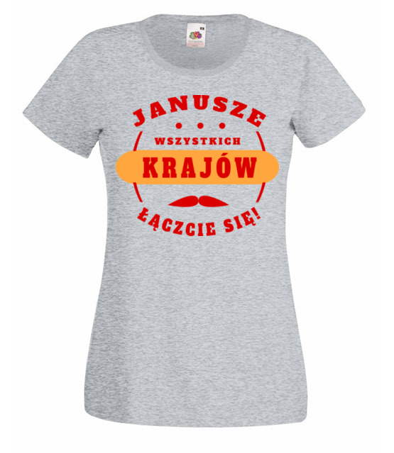 Wejdz do wspolnoty koszulka z nadrukiem smieszne kobieta jipi pl 1614 63