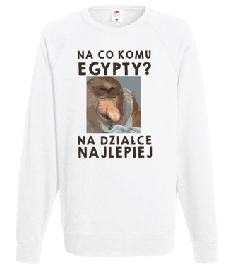 Na działce lepiej - Bluza z nadrukiem - Śmieszne - Męska