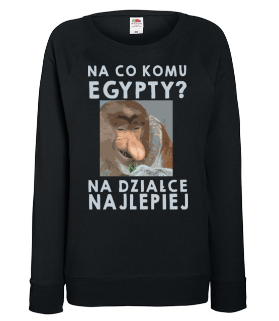 Na dzialce lepiej bluza z nadrukiem smieszne kobieta jipi pl 1619 115