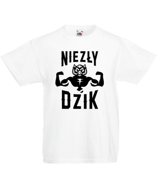 Mega dzik - Koszulka z nadrukiem - Śmieszne - Dziecięca