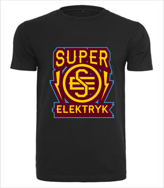 Super elektryka prad nie dotyka koszulka z nadrukiem praca mezczyzna jipi pl 1631 1