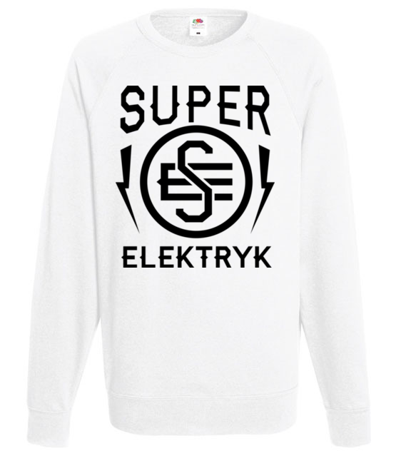 Super elektryk to super bohater bluza z nadrukiem praca mezczyzna jipi pl 1632 106