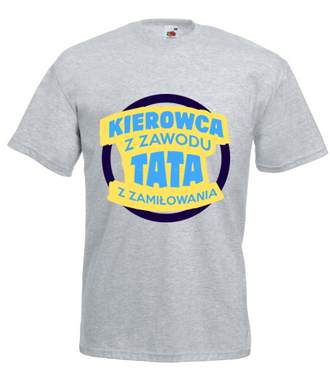 Tata kierowca Tira - Koszulka z nadrukiem - dla kierowcy ciężarówki - Męska