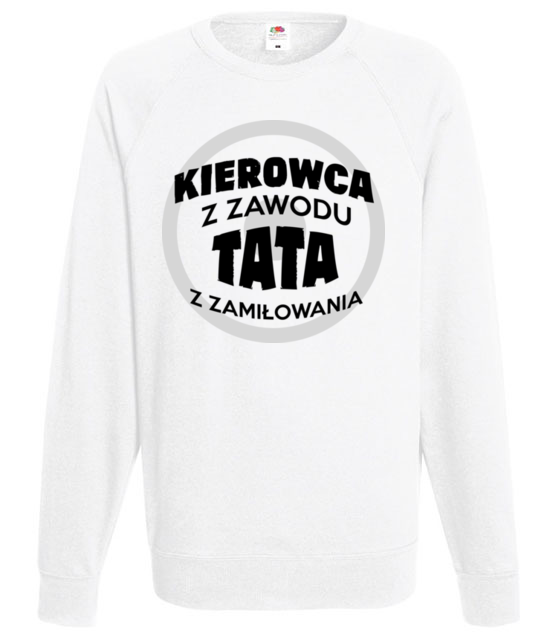 Kierowca z zawodu tata z zamilowania bluza z nadrukiem dla kierowcy ciezarowki mezczyzna jipi pl 1641 106