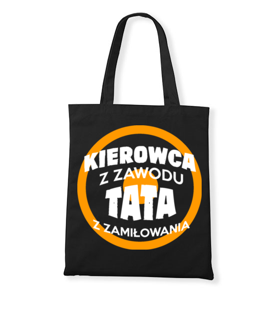 Kierowca z zawodu tata z zamilowania torba z nadrukiem dla kierowcy ciezarowki gadzety jipi pl 1642 160