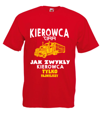 Małe przechwałki dla chłopców z dużych samochodów - Koszulka z nadrukiem - dla kierowcy ciężarówki - Męska