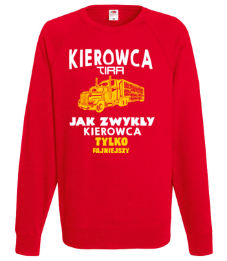 Małe przechwałki dla chłopców z dużych samochodów - Bluza z nadrukiem - dla kierowcy ciężarówki - Męska