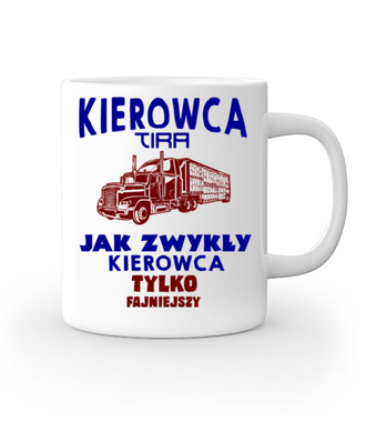 Małe przechwałki dla chłopców z dużych samochodów - Kubek z nadrukiem - dla kierowcy ciężarówki - Gadżety