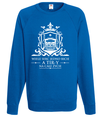 Dla tych co kochają tiry - Bluza z nadrukiem - dla kierowcy tira - Męska