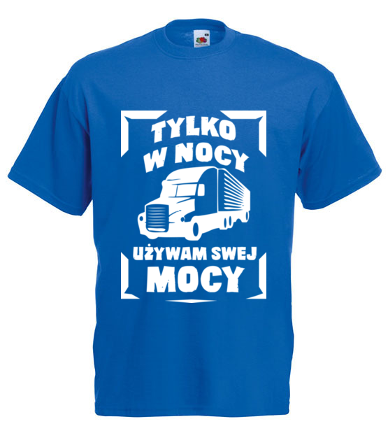 Pod oslona nocy koszulka z nadrukiem dla kierowcy ciezarowki mezczyzna jipi pl 1649 5