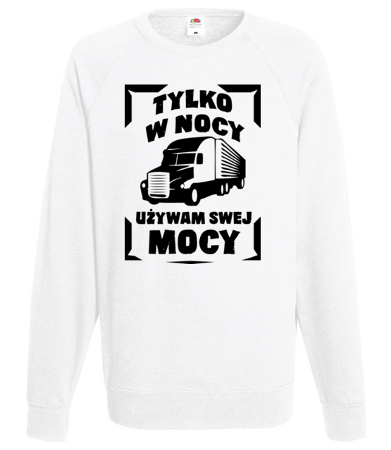 Pod oslona nocy bluza z nadrukiem dla kierowcy ciezarowki mezczyzna jipi pl 1648 106