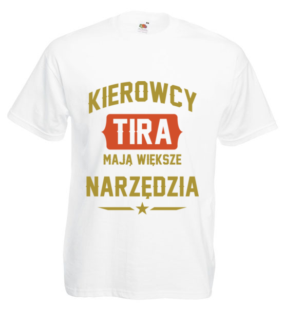 Wieksze narzedzia koszulka z nadrukiem dla kierowcy ciezarowki mezczyzna jipi pl 1650 2