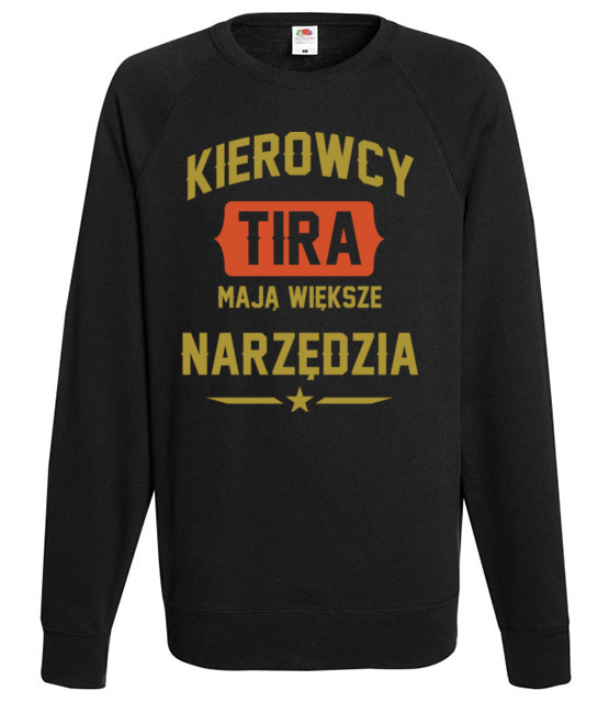 Wieksze narzedzia bluza z nadrukiem dla kierowcy ciezarowki mezczyzna jipi pl 1650 107