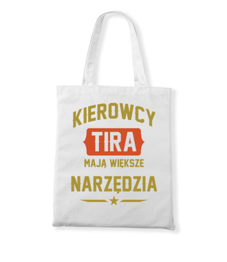Większe narzędzia - Torba z nadrukiem - dla kierowcy tira - Gadżety