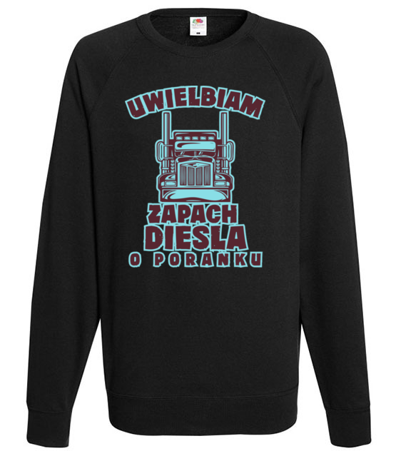 Zapach diesla bluza z nadrukiem dla kierowcy ciezarowki mezczyzna jipi pl 1652 107