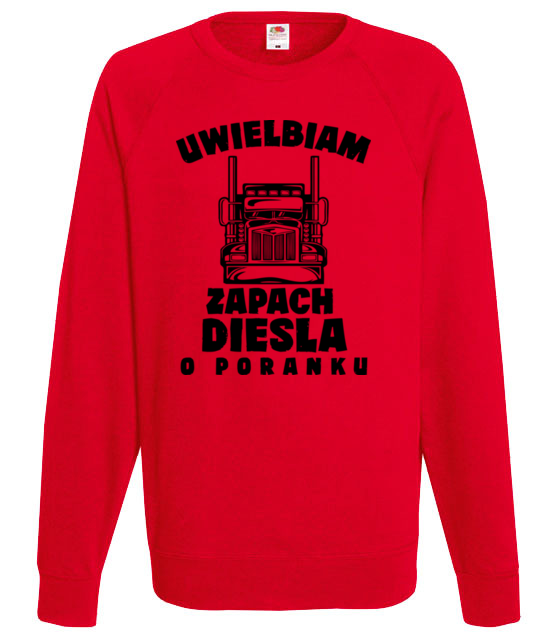 Zapach diesla bluza z nadrukiem dla kierowcy ciezarowki mezczyzna jipi pl 1653 108