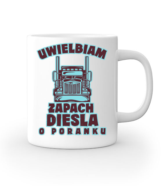 Zapach diesla kubek z nadrukiem dla kierowcy ciezarowki gadzety jipi pl 1652 159