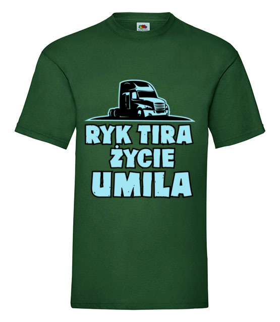 Ryk tira zycie umila koszulka z nadrukiem dla kierowcy ciezarowki mezczyzna jipi pl 1654 188