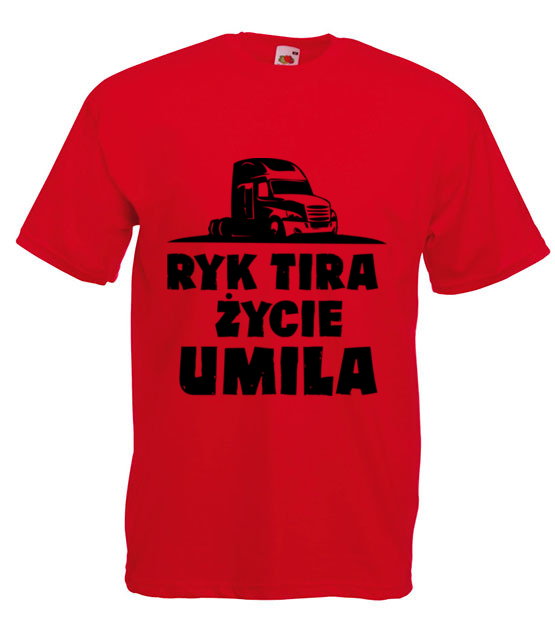 Ryk tira zycie umila koszulka z nadrukiem dla kierowcy ciezarowki mezczyzna jipi pl 1655 4