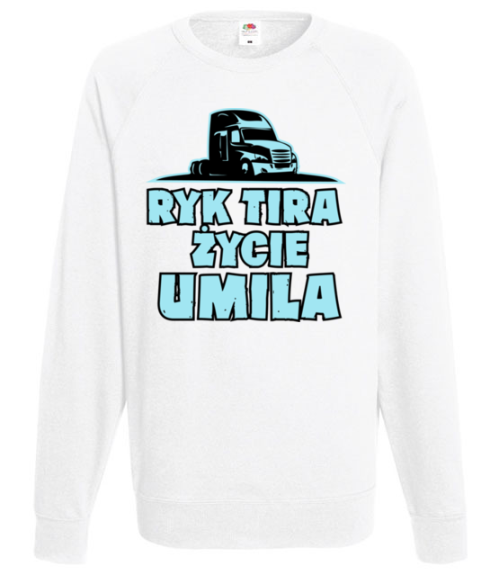 Ryk tira zycie umila bluza z nadrukiem dla kierowcy ciezarowki mezczyzna jipi pl 1654 106