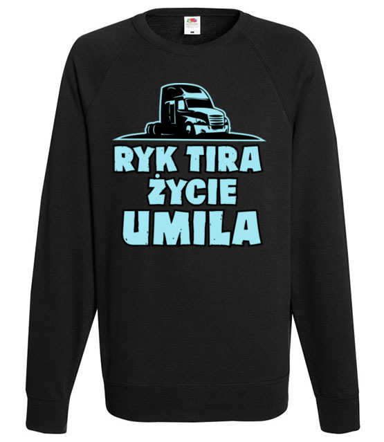 Ryk tira zycie umila bluza z nadrukiem dla kierowcy ciezarowki mezczyzna jipi pl 1654 107