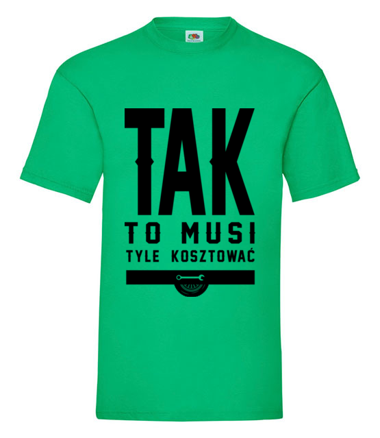Tak to tyle kosztuje koszulka z nadrukiem dla mechanika mezczyzna jipi pl 1669 186