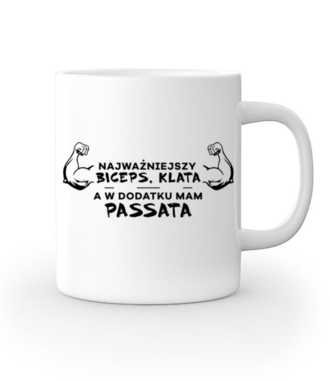 Pełen zestaw i passat - Kubek z nadrukiem - Dla motofana - Gadżety