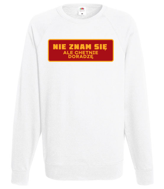 Ważne, żeby było wesoło - Bluza z nadrukiem - Śmieszne - Męska