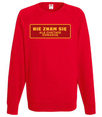 Ważne, żeby było wesoło - Bluza z nadrukiem - Śmieszne - Męska