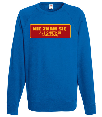 Ważne, żeby było wesoło - Bluza z nadrukiem - Śmieszne - Męska
