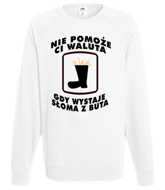 Życiowe mądrości  - Bluza z nadrukiem - Śmieszne - Męska