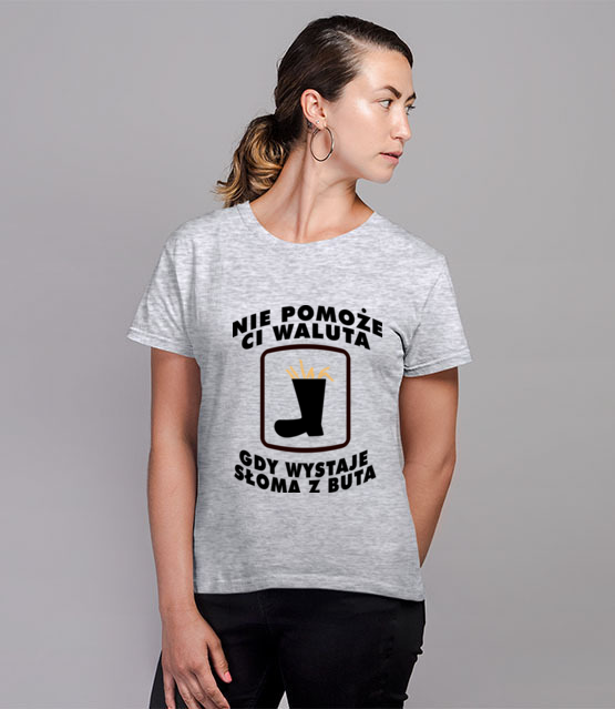 Zyciowe madrosci koszulka z nadrukiem smieszne kobieta jipi pl 1699 81