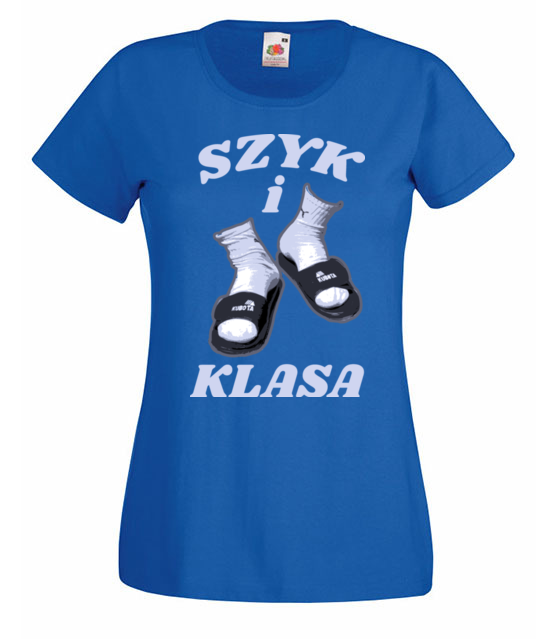 Szyk i klasa koszulka z nadrukiem smieszne kobieta jipi pl 1702 61