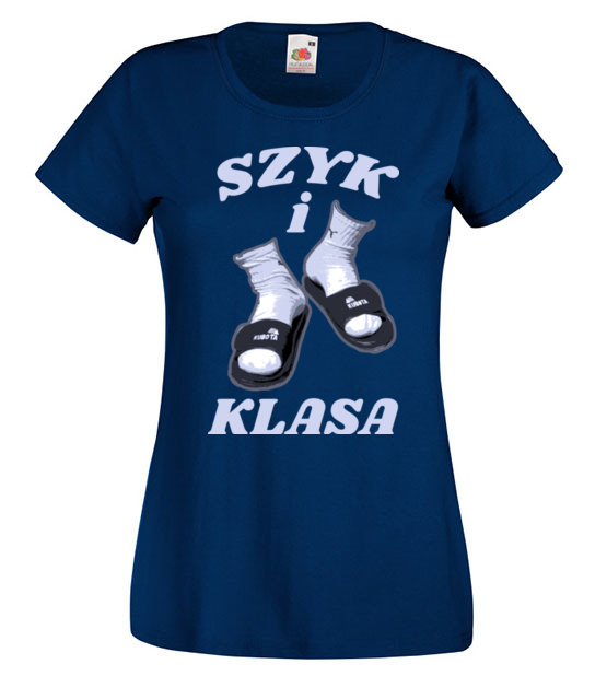 Szyk i klasa koszulka z nadrukiem smieszne kobieta jipi pl 1702 62