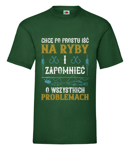 Koszulka do zalozenia po pracy koszulka z nadrukiem dla wedkarza mezczyzna jipi pl 1708 188