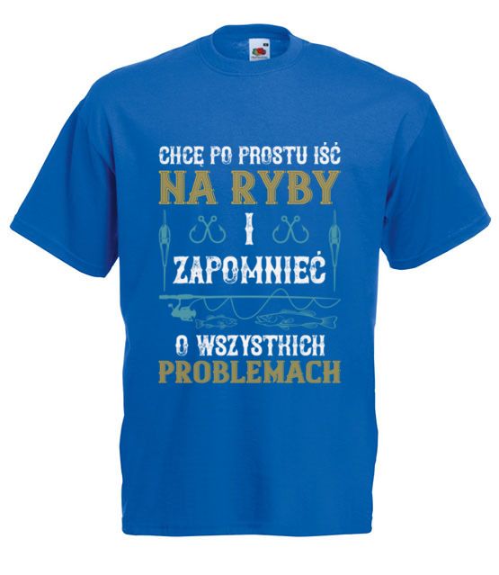 Koszulka do zalozenia po pracy koszulka z nadrukiem dla wedkarza mezczyzna jipi pl 1708 5