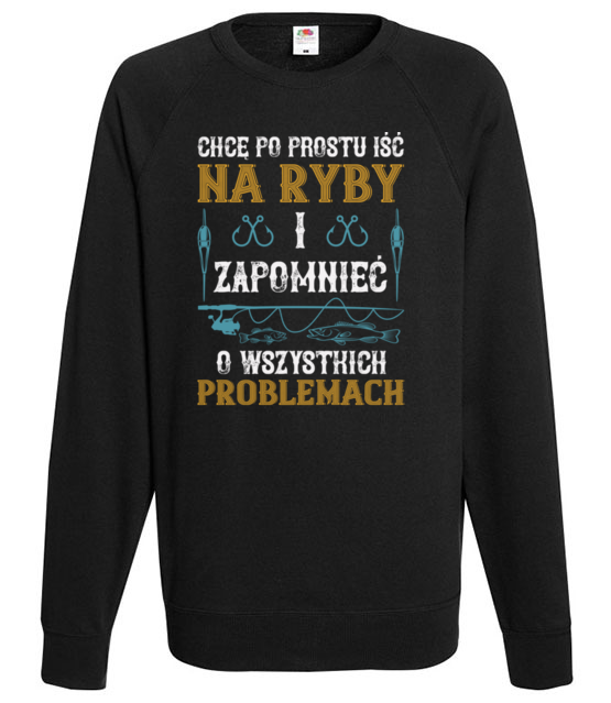 Koszulka do zalozenia po pracy bluza z nadrukiem dla wedkarza mezczyzna jipi pl 1708 107