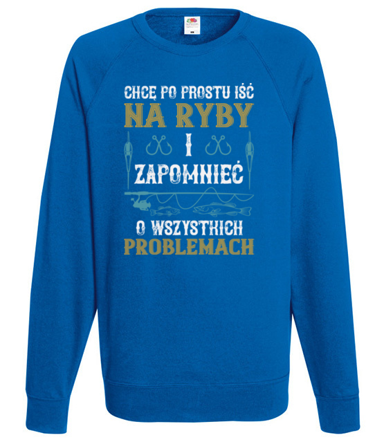 Koszulka do zalozenia po pracy bluza z nadrukiem dla wedkarza mezczyzna jipi pl 1708 109