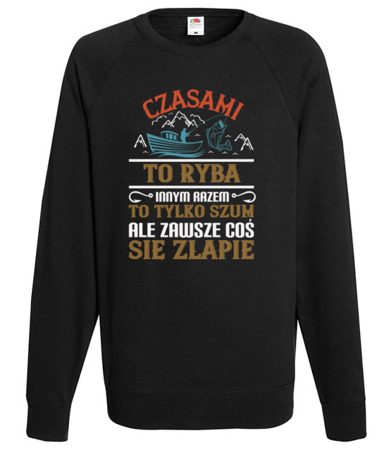 Szum wody skutecznie relaksuje bluza z nadrukiem dla wedkarza mezczyzna jipi pl 1716 107